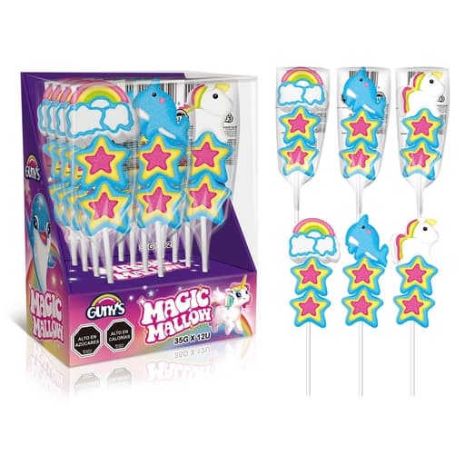 Ahorra - MARSHMALLOW MAGIC MALLOW POP GUNYS 35 Grs.