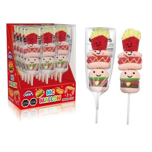 Ahorra - MARSHMALLOW MC MALLOW POP GUNYS 35 Grs.